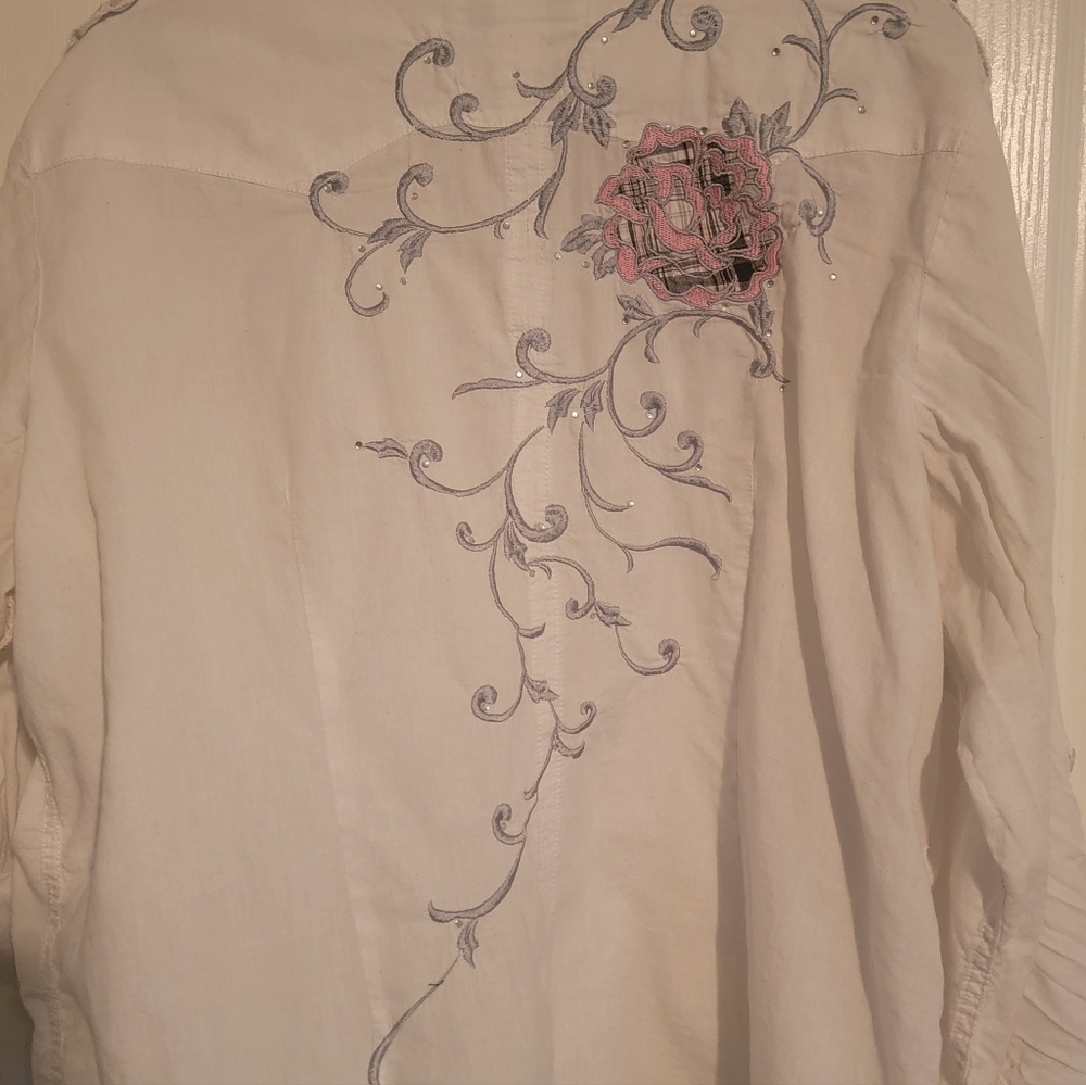 Panhandle Slim Women's Western Blouse - Picture 6 of 8